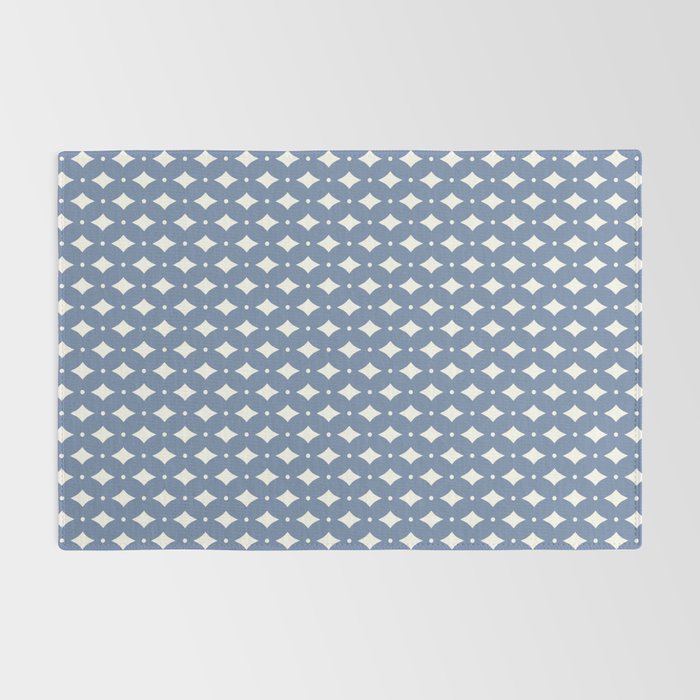 Vintage Stars V Blue Rug Gallery Image 2