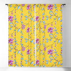 Vibrant Vintage Blooms Window Curtain Gallery Image 5