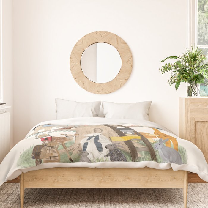 little playhouse Duvet Cover Gallery Image 3