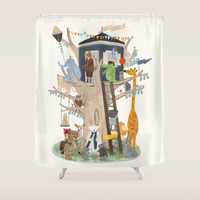 little playhouse Shower Curtain Gallery Image 1