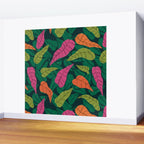 Tropical Leaf Pattern  Wall Mural Gallery Image 2