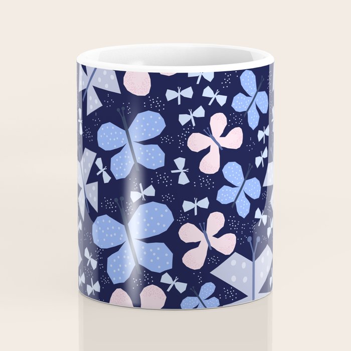Butterflies at night Coffee Mug Gallery Image 4