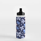 Butterflies at night Water Bottle Gallery Image 2