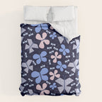 Butterflies at night Duvet Cover Gallery Image 6