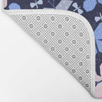 Butterflies at night Bath Mat Gallery Image 2