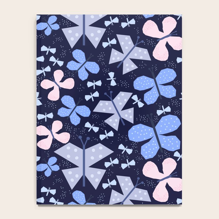 Butterflies at night Notebook Gallery Image 4