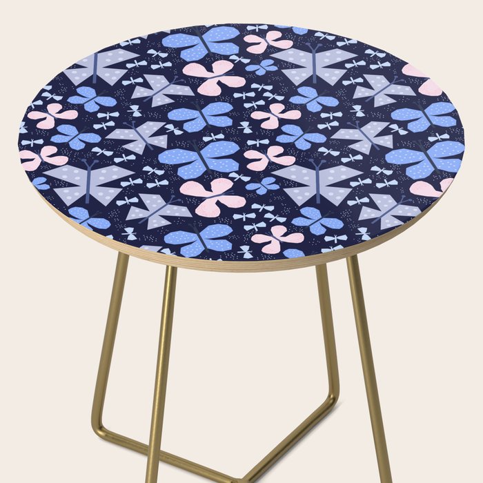 Butterflies at night Side Table Gallery Image 2