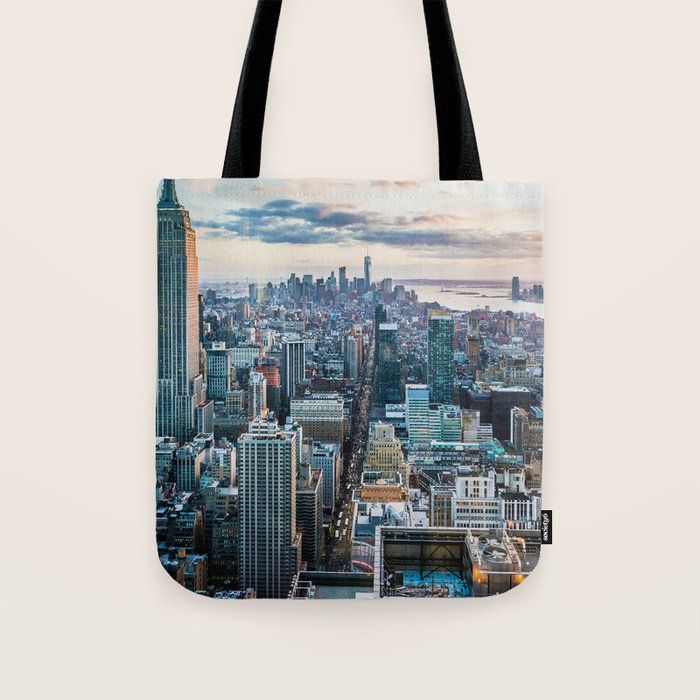 New York City (Color) Tote Bag Gallery Image 1