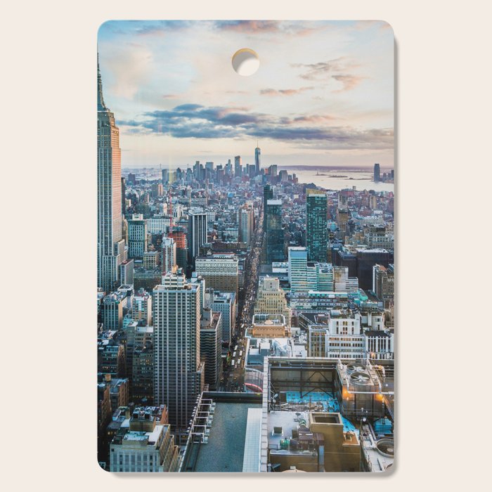 New York City (Color) Cutting Board Gallery Image 1