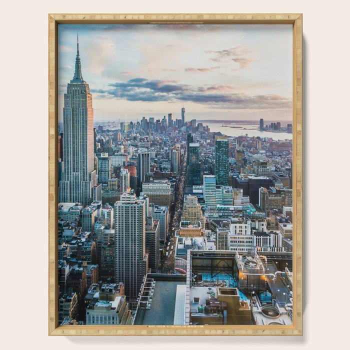 New York City (Color) Serving Tray Gallery Image 1
