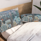 New York City (Color) Pillow Sham Gallery Image 2