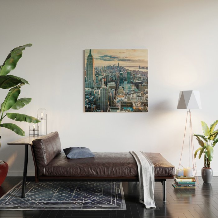 New York City (Color) Wood Wall Art Gallery Image 2