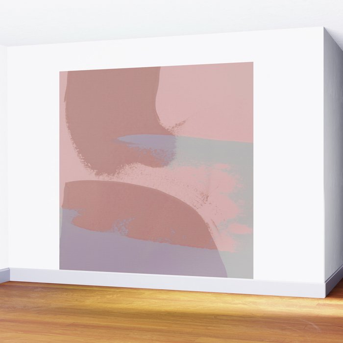 layered shapes Wall Mural Gallery Image 2