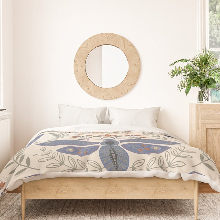 Magical Death Head Moth Duvet Cover Gallery Image 3