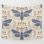 Magical Death Head Moth Wall Tapestry Gallery Image 4