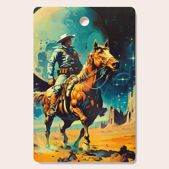 The Space Cowboy Cutting Board Gallery Image 1