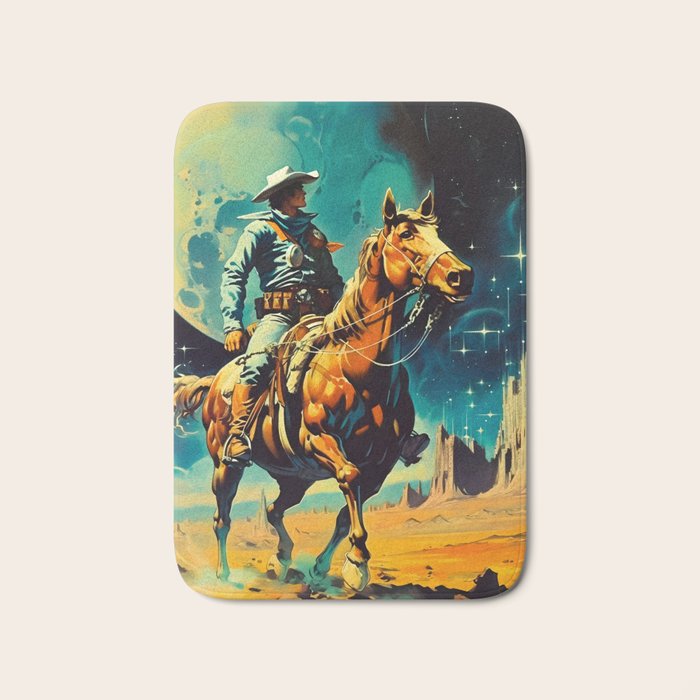 The Space Cowboy Bath Mat Gallery Image 1