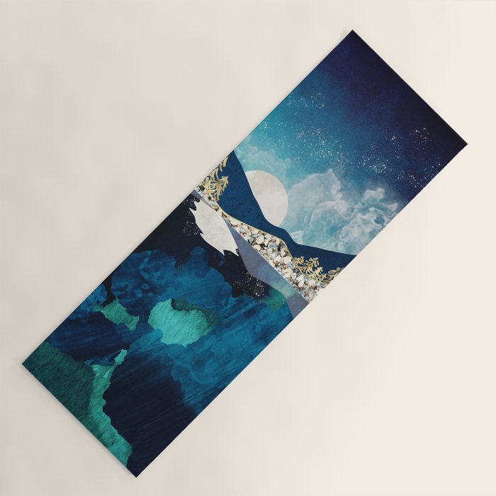 Midnight Water Yoga Mat Gallery Image 1