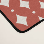 Vintage Stars I Bright Red Desk Mat Gallery Image 4