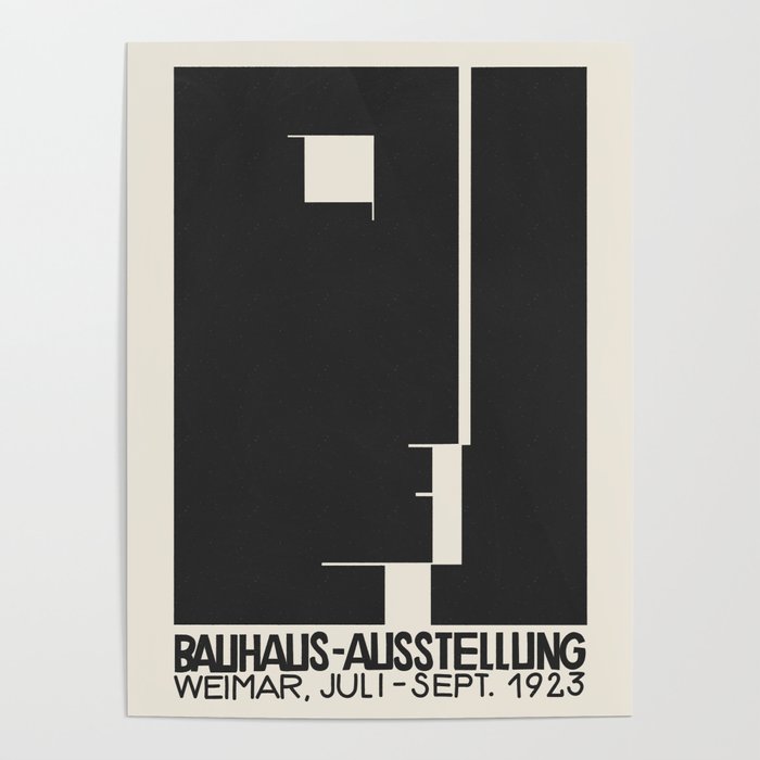 Bauhaus Exhibition Poster Weimar 1923 Poster Gallery Image 4