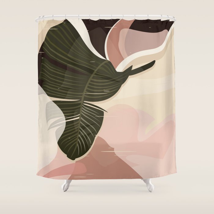 Nomade I. Illustration Shower Curtain Gallery Image 1