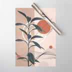 Plant Life Design 03 Wrapping Paper Gallery Image 1