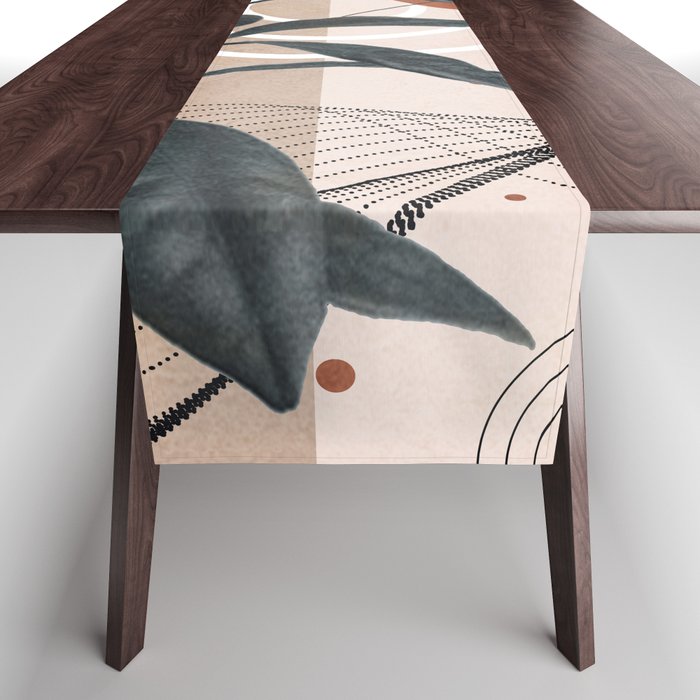 Plant Life Design 03 Table Runner Gallery Image 1