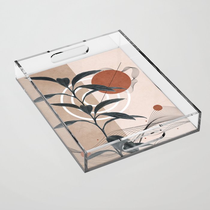 Plant Life Design 03 Acrylic Tray Gallery Image 1
