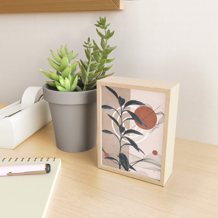 Plant Life Design 03 Mini Art Print Gallery Image 2