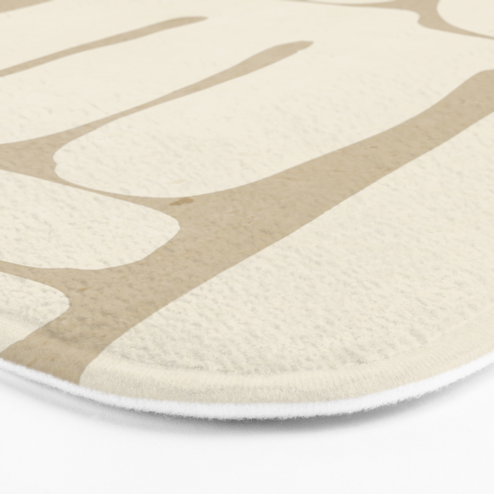 Modern Abstract Minimal Shapes 164 Bath Mat Gallery Image 3
