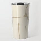 Modern Abstract Minimal Shapes 164 Travel Mug Gallery Image 1