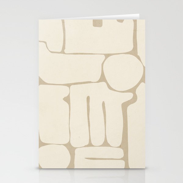 Modern Abstract Minimal Shapes 164 Stationery Card Gallery Image 2