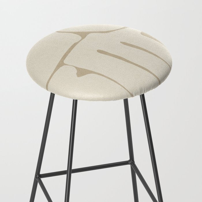 Modern Abstract Minimal Shapes 164 Stool Gallery Image 2