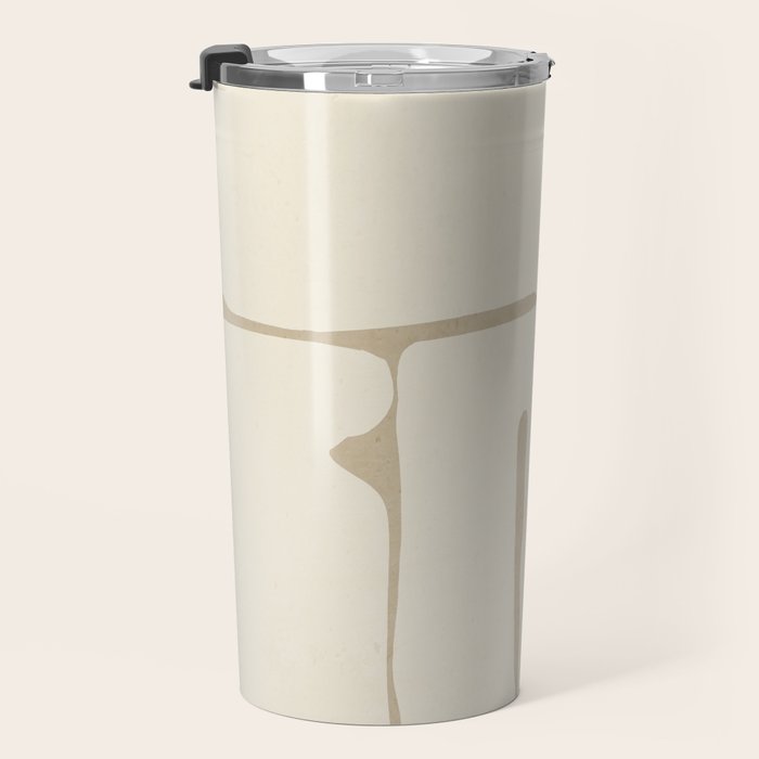 Modern Abstract Minimal Shapes 164 Travel Mug Gallery Image 3