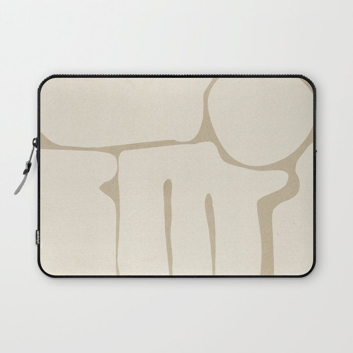 Modern Abstract Minimal Shapes 164 Laptop Sleeve Gallery Image 1