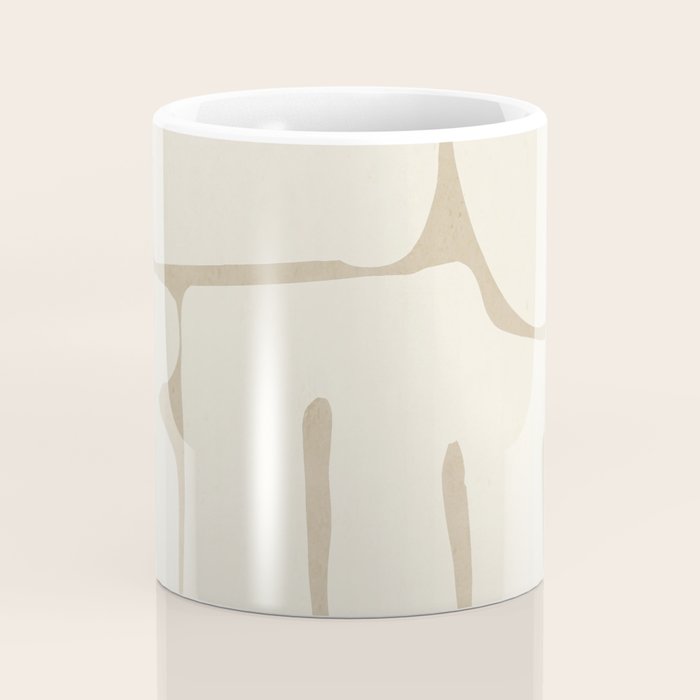 Modern Abstract Minimal Shapes 164 Coffee Mug Gallery Image 4