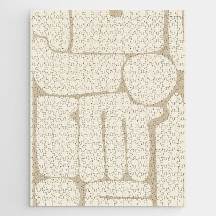 Modern Abstract Minimal Shapes 164 Jigsaw Puzzle Gallery Image 1