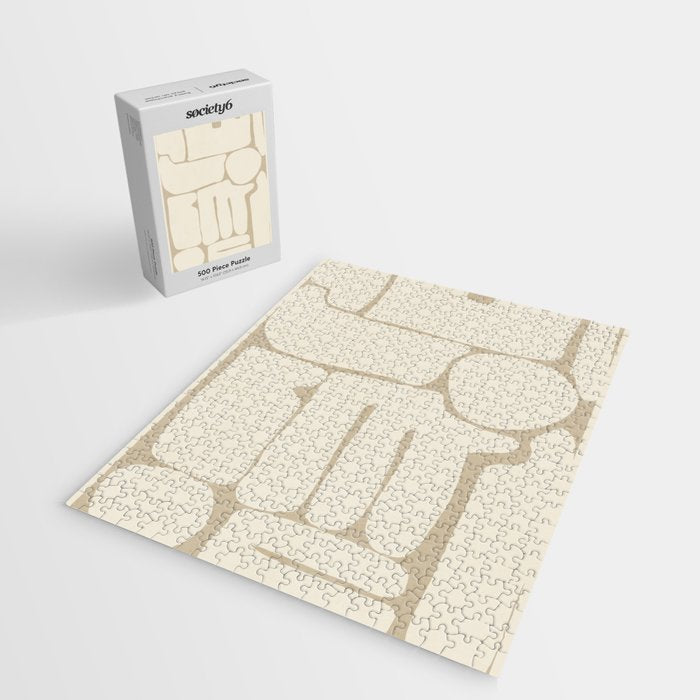 Modern Abstract Minimal Shapes 164 Jigsaw Puzzle Gallery Image 2