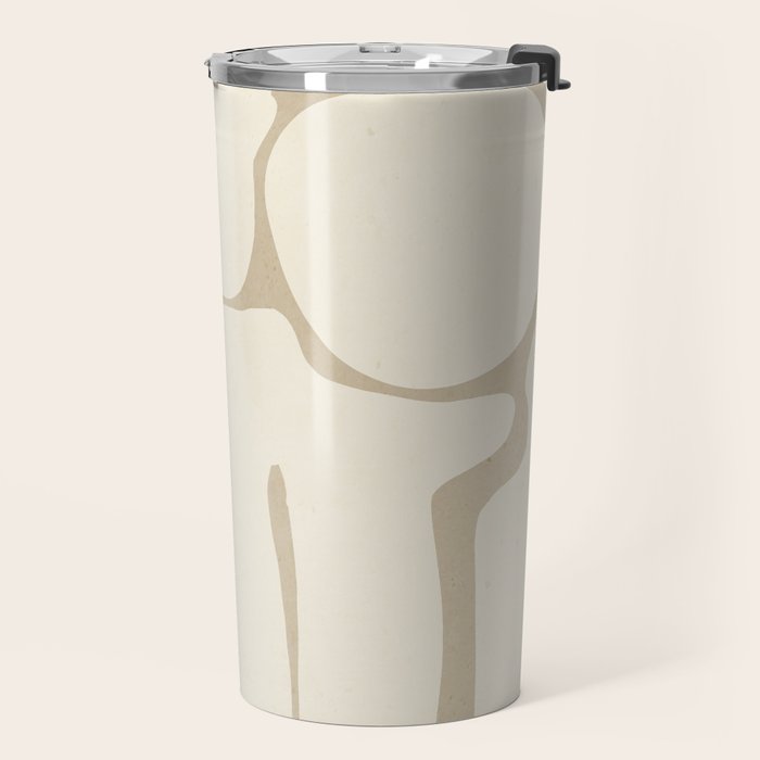 Modern Abstract Minimal Shapes 164 Travel Mug Gallery Image 2
