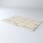 Modern Abstract Minimal Shapes 164 Rug Gallery Image 3