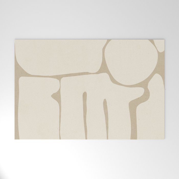 Modern Abstract Minimal Shapes 164 Welcome Mat Gallery Image 1