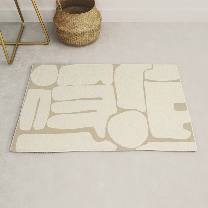 Modern Abstract Minimal Shapes 164 Rug Gallery Image 1