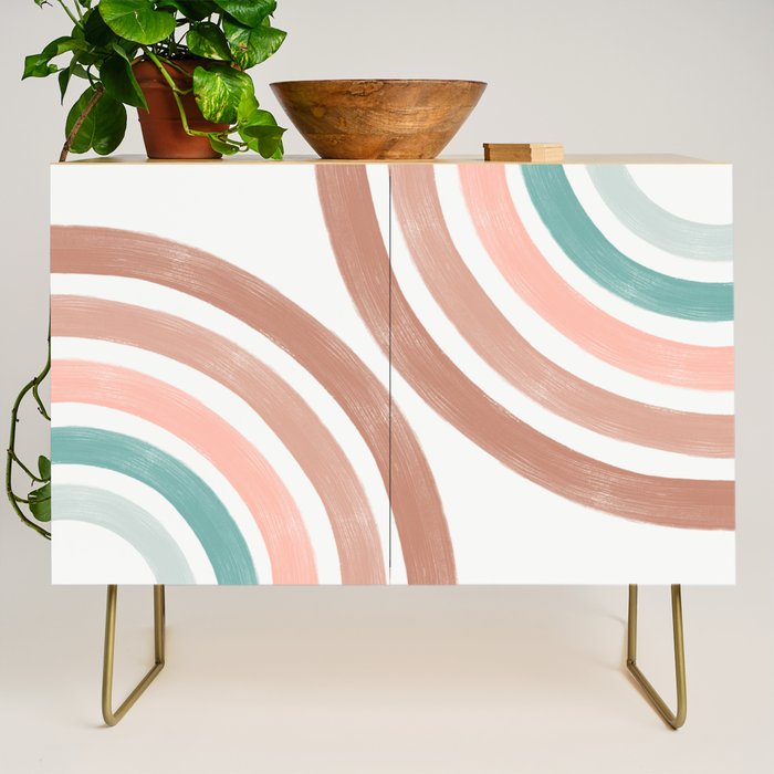 Double Retro Rainbows Credenza Gallery Image 1
