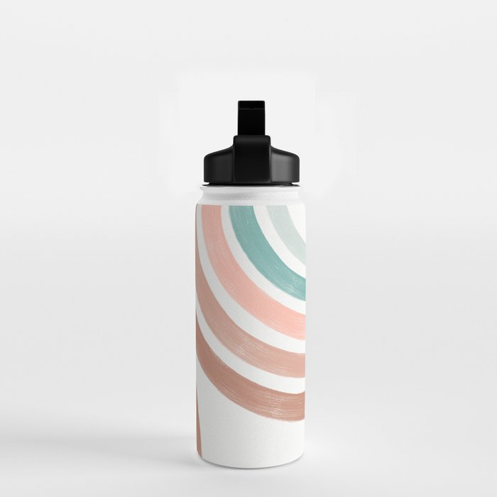 Double Retro Rainbows Water Bottle Gallery Image 2
