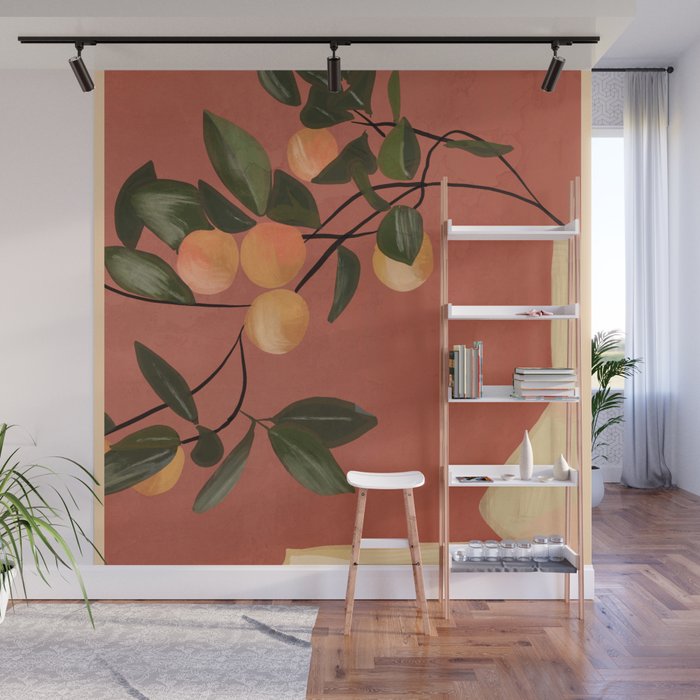 Oranges 4 Wall Mural Gallery Image 1