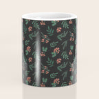 Yuletide Botanical Print Coffee Mug Gallery Image 4