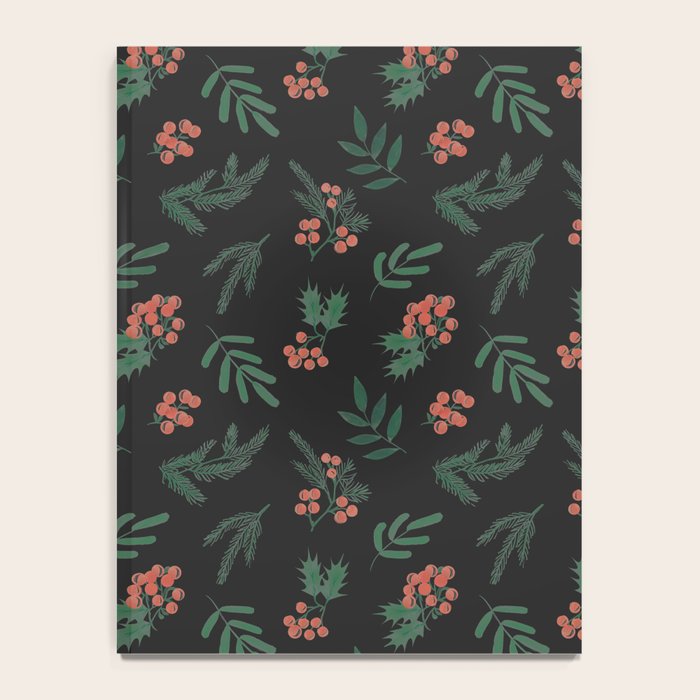 Yuletide Botanical Print Notebook Gallery Image 4