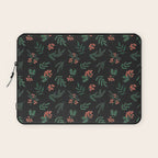 Yuletide Botanical Print Laptop Sleeve Gallery Image 1