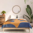 Indigo Sun: Paper Cutouts Matisse Edition Comforter Gallery Image 3