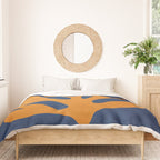 Indigo Sun: Paper Cutouts Matisse Edition Duvet Cover Gallery Image 3